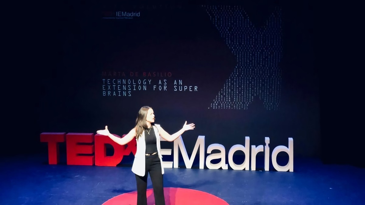 Marta en el TedX Madrid